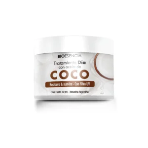 Crema facial día con Aceite de Coco